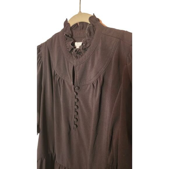 Tuckernuck Pomander Place Black Selena Mini Dress Sz L - Picture 6 of 8